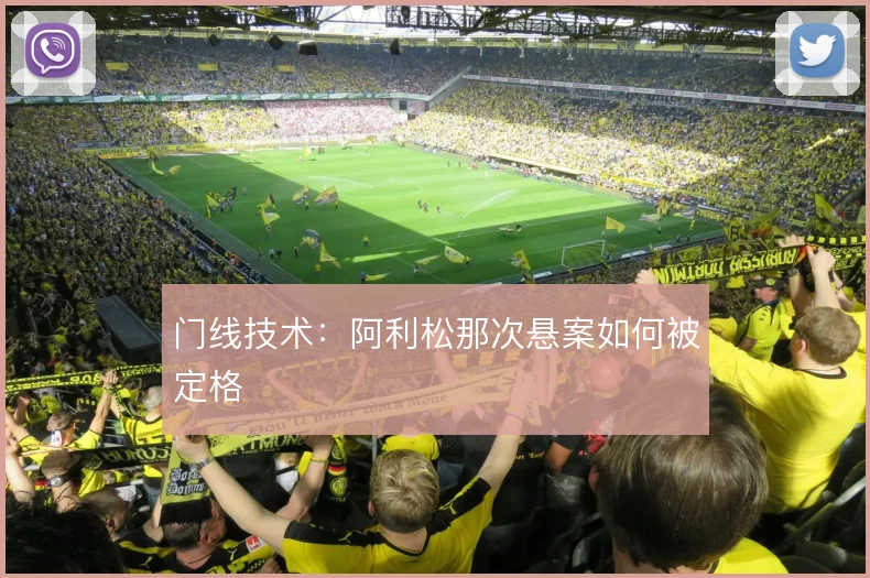 门线技术：阿利松那次悬案如何被定格